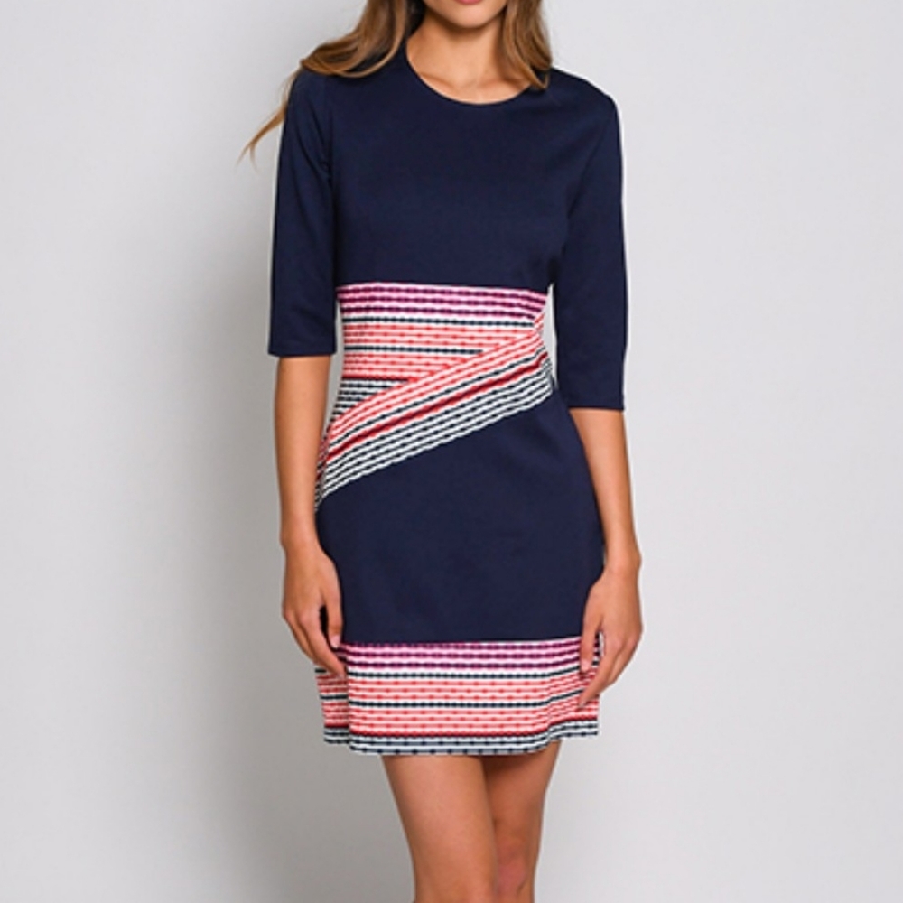 NWOT ANTHRO | Hutch Stripes Mini Dress - Picture 2 of 3